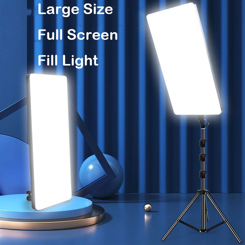 Led Light Panel Stream - ضوء فيديو LED كبير للتصوير الفوتوغرافي،