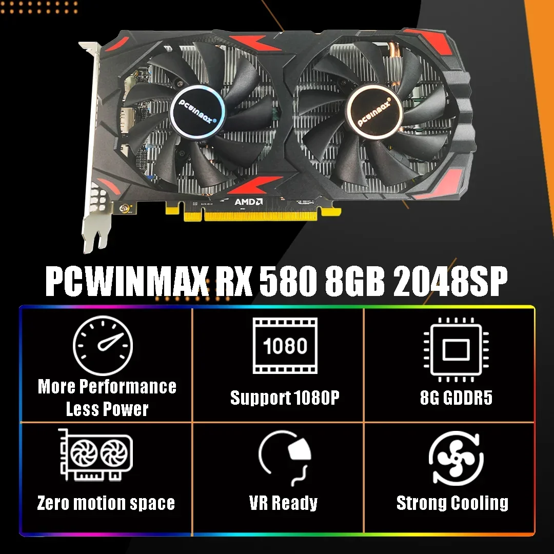 بطاقة رسومات PCWINMAX Radeon R - مراجعة Video Gaming & Esports Usd Acc وسعره