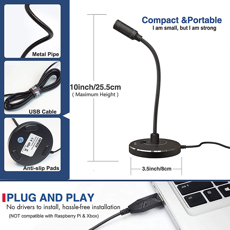 ميكروفون مهني ، مكثف مؤتمر ماي - مراجعة Streaming Mic Condenser وسعره