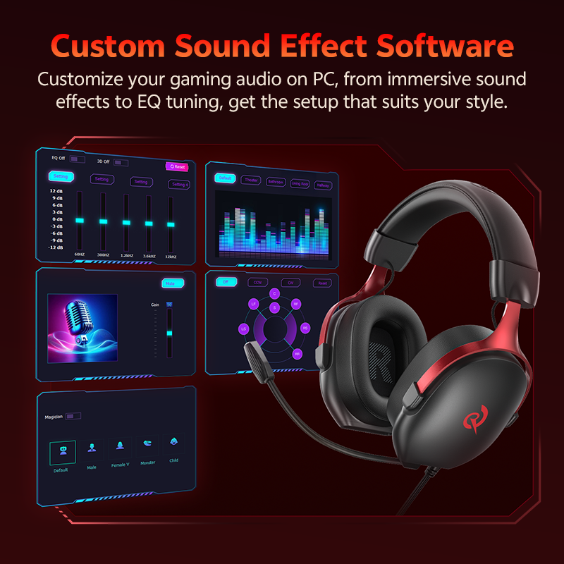 سماعة رأس للألعاب QCY VN200 Pr - مراجعة Gaming Headset 7.1 وسعره