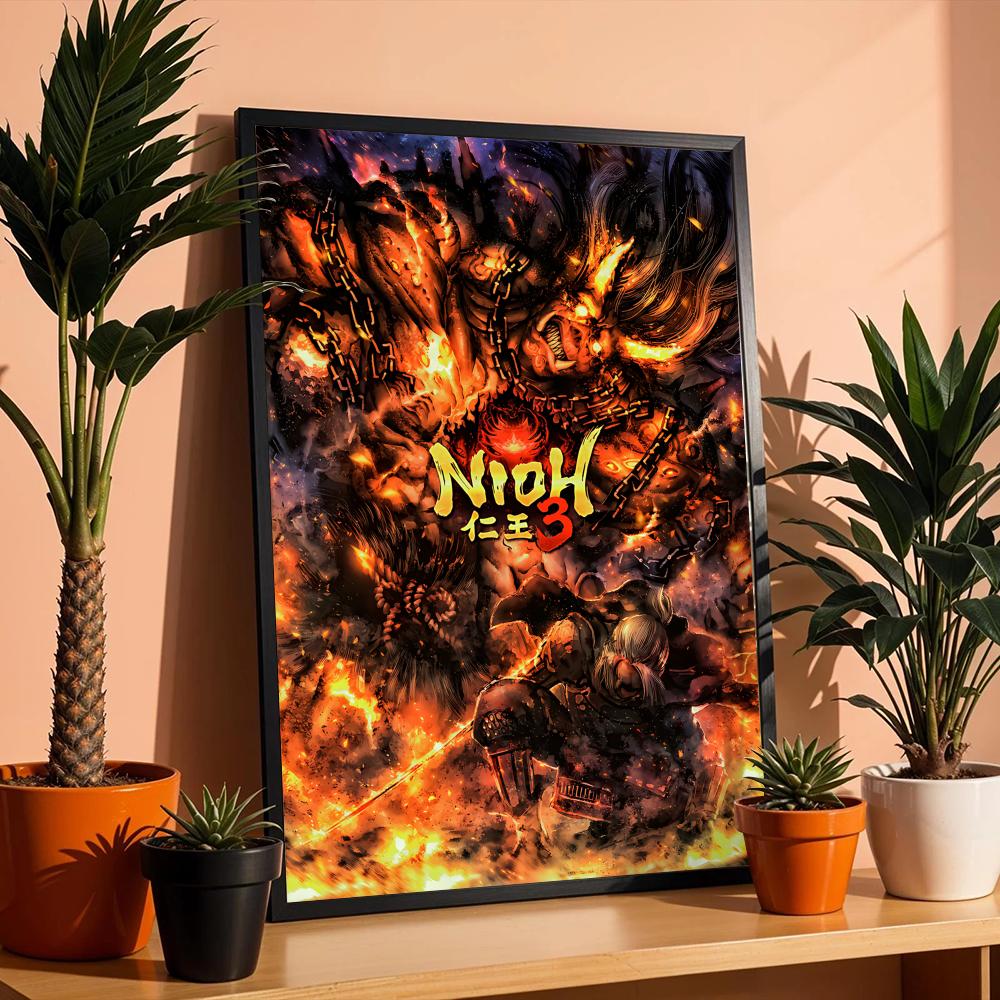 ملصق جداري لألعاب الأكشن N-Nio - مراجعة Esports Gaming Lounge وسعره