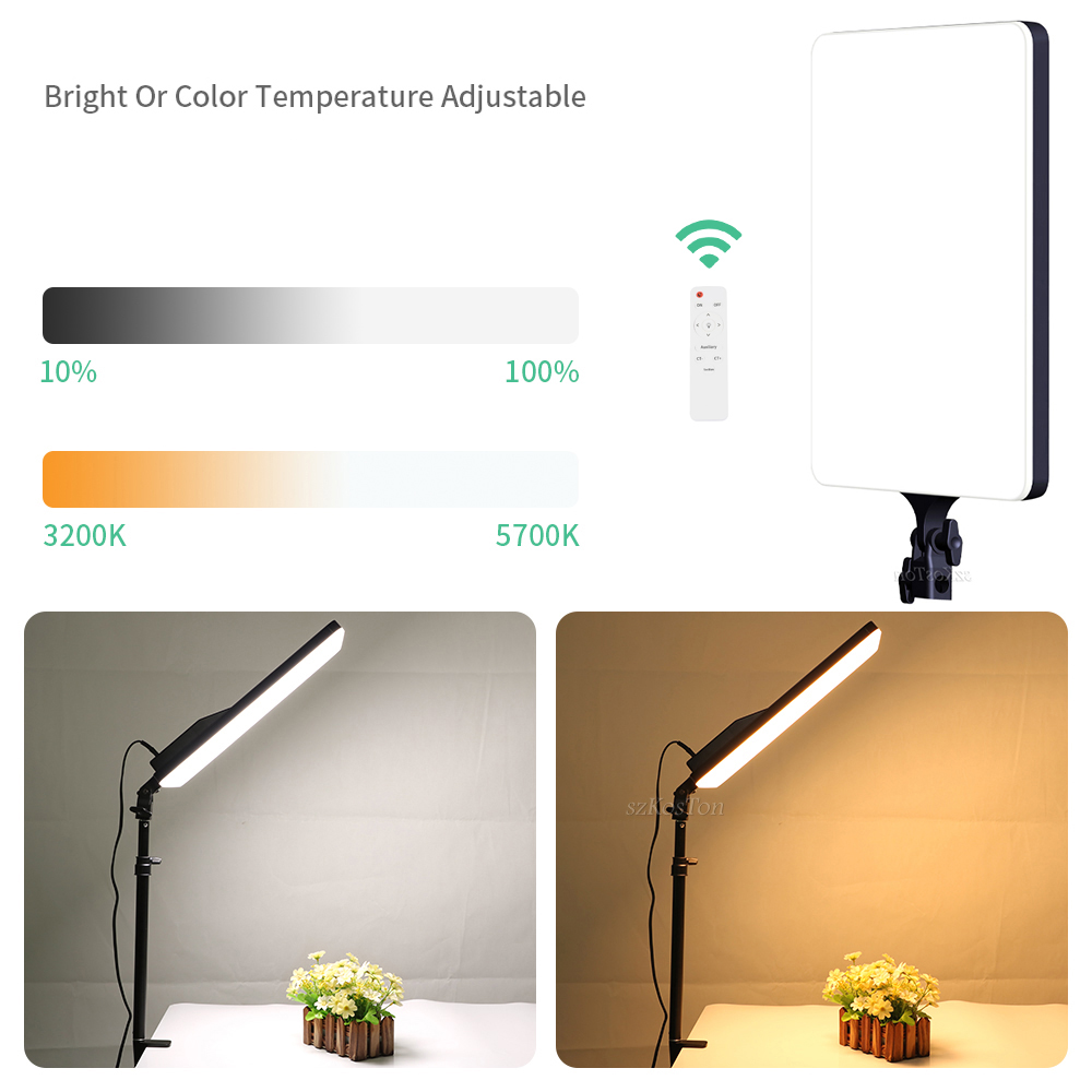 50 واط LED ملء مصباح الفيديو ا - مراجعة Led Light Panel Stream وسعره