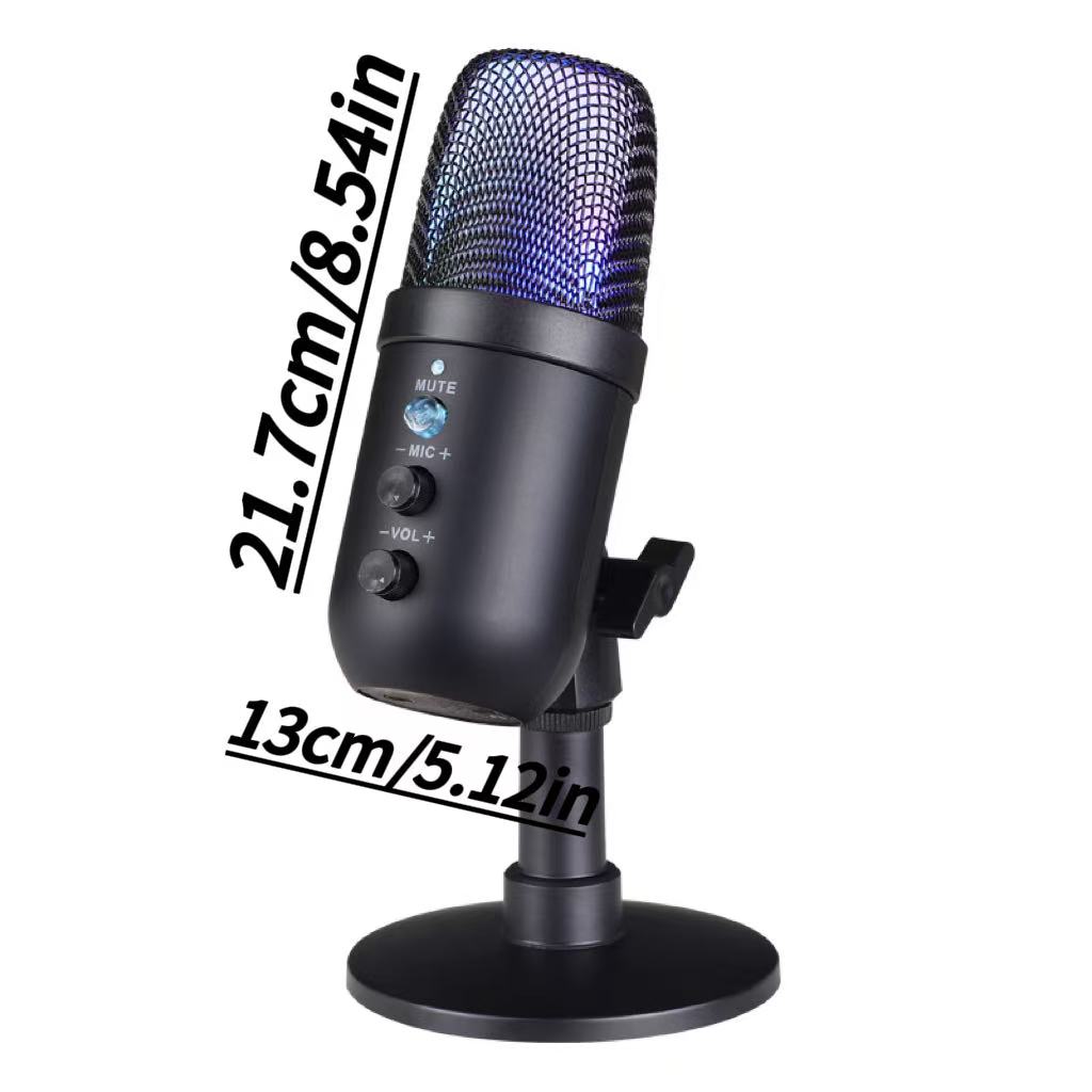 ميكروفون مكثف FUHAM MU1000 RGB - مراجعة Streaming Mic Condenser وسعره