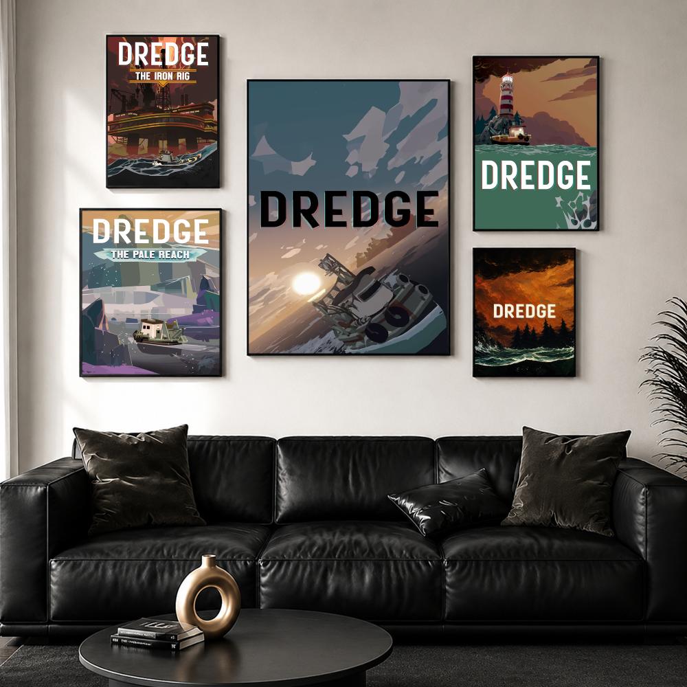 ملصق حائط لعبة D-DredgeS ذاتي  - مراجعة Esports Gaming Lounge وسعره