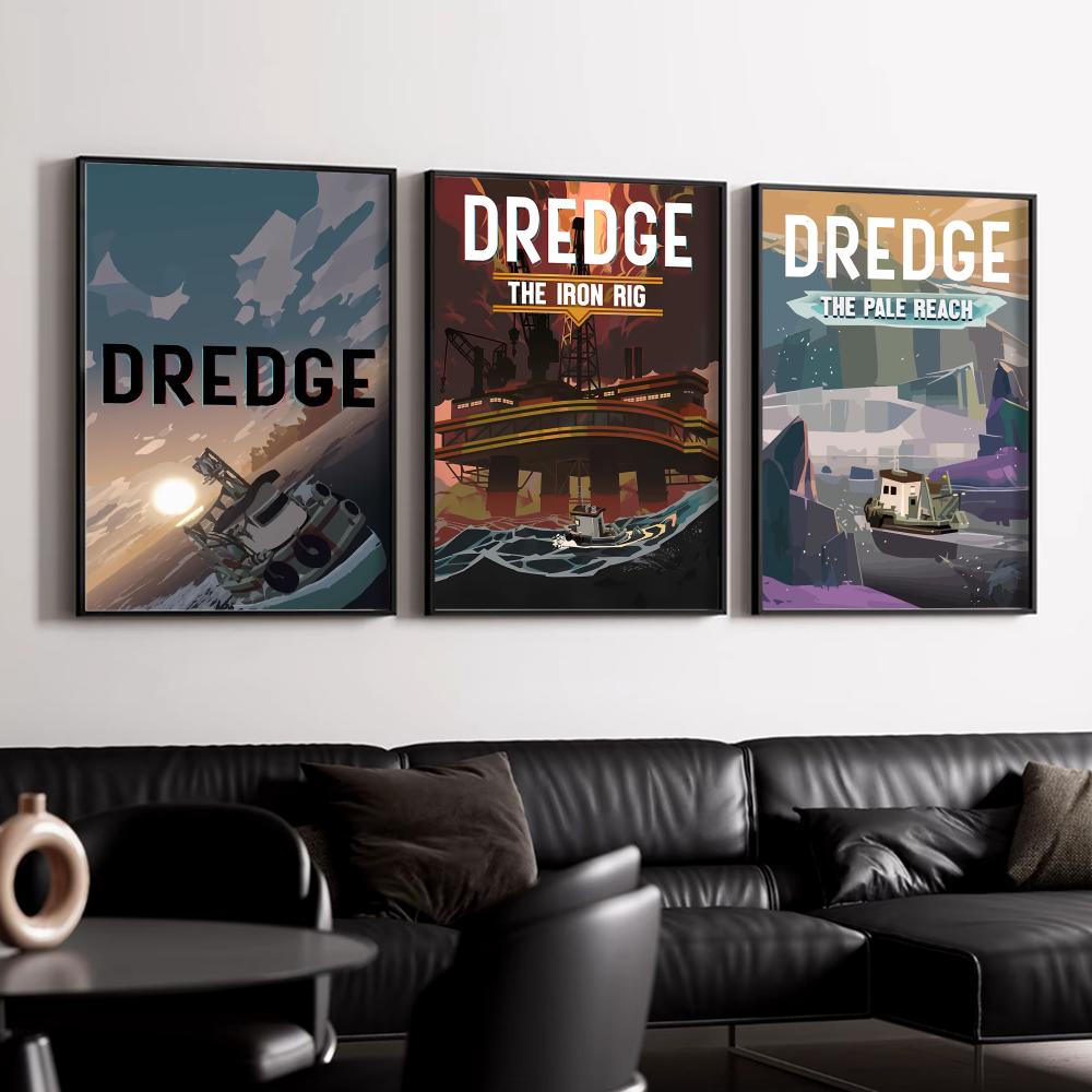 ملصق حائط لعبة D-DredgeS ذاتي  - مراجعة Esports Gaming Lounge وسعره