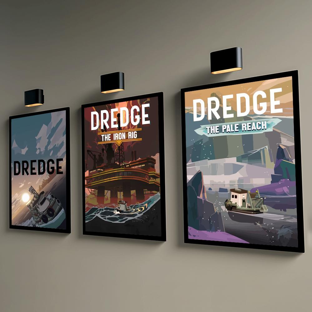 ملصق حائط لعبة D-DredgeS ذاتي  - مراجعة Esports Gaming Lounge وسعره