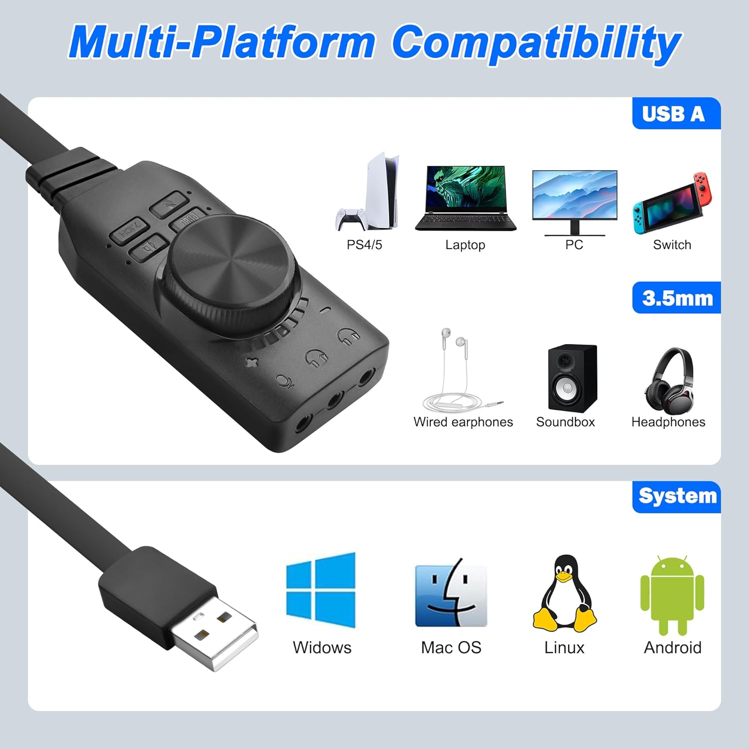 بطاقة صوت USB افتراضية بتقنية  - مراجعة Gaming Headset 7.1 وسعره