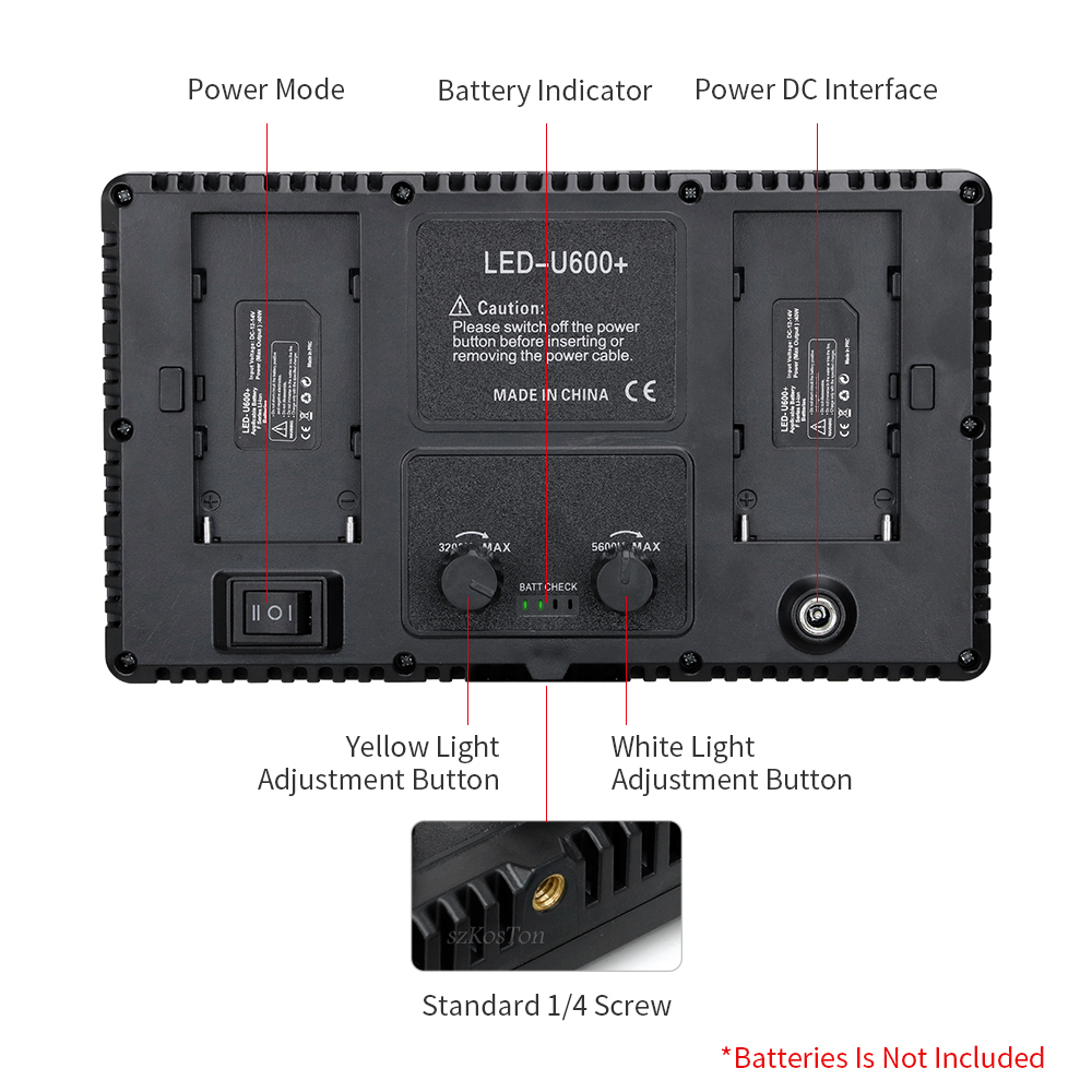 LED ملء مصباح الفيديو الضوئي ل - مراجعة Led Light Panel Stream وسعره