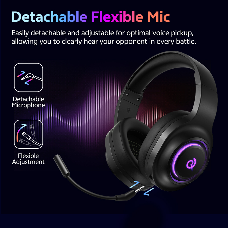 سماعة ألعاب QCY Heroad V200 مع - مراجعة Gaming Headset 7.1 وسعره