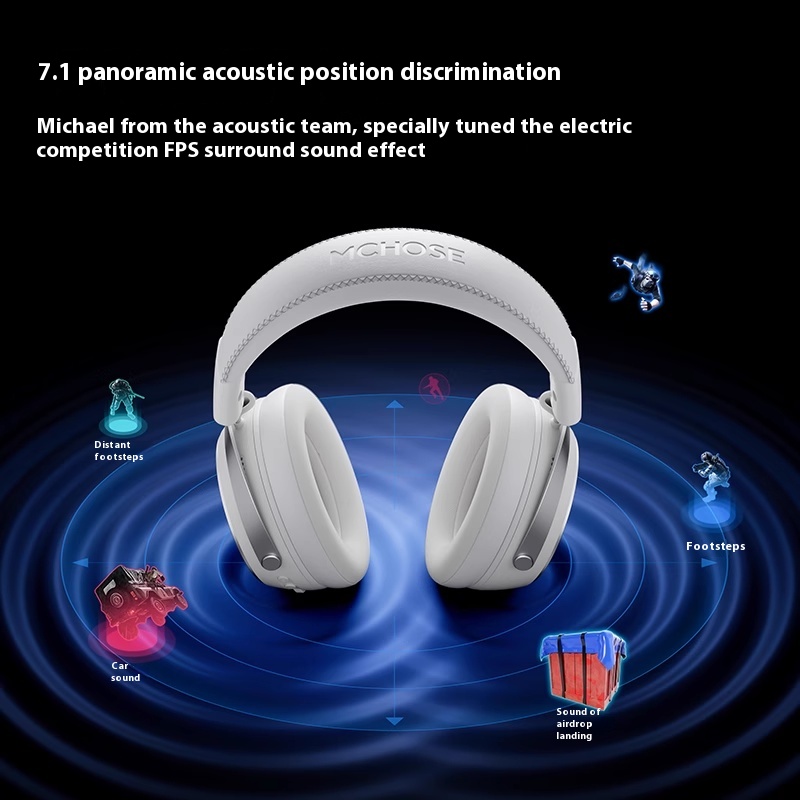 سماعة ألعاب MCHOSE X9 Grandmas - مراجعة Gaming Headset 7.1 وسعره