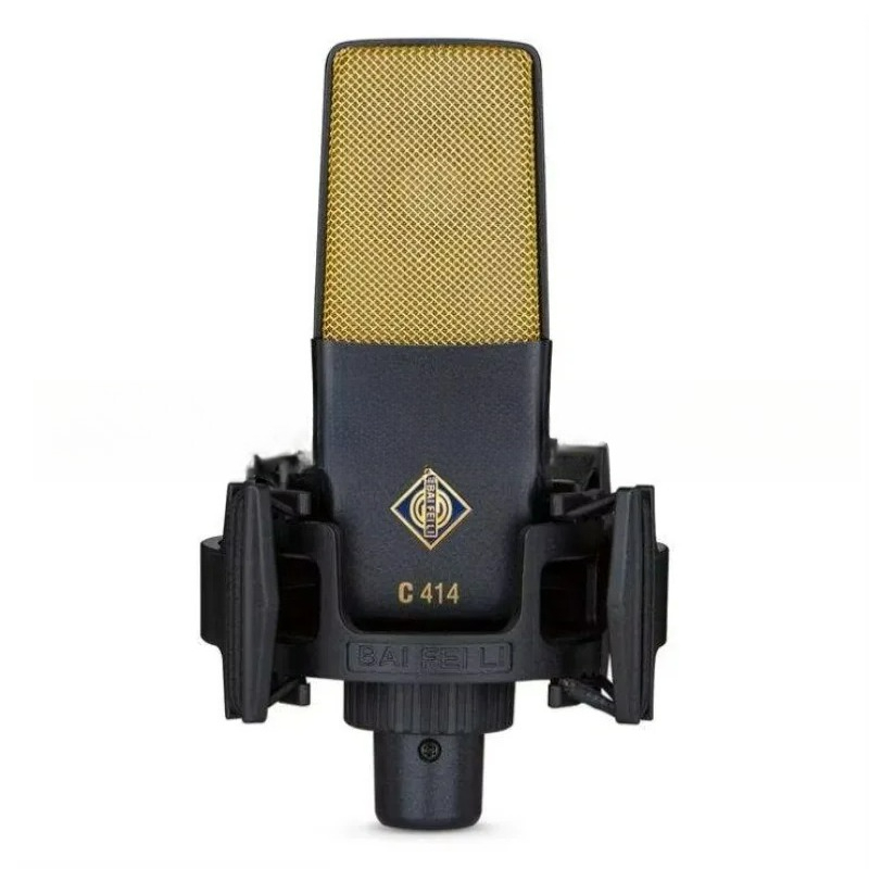 ميكروفون مكثف احترافي C414 مع  - مراجعة Streaming Mic Condenser وسعره